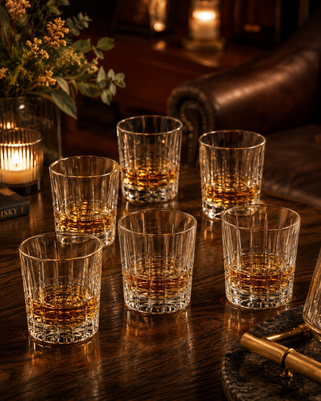 Coffret 6 Verres Timesquare 320 mL – Cristal de Bohême