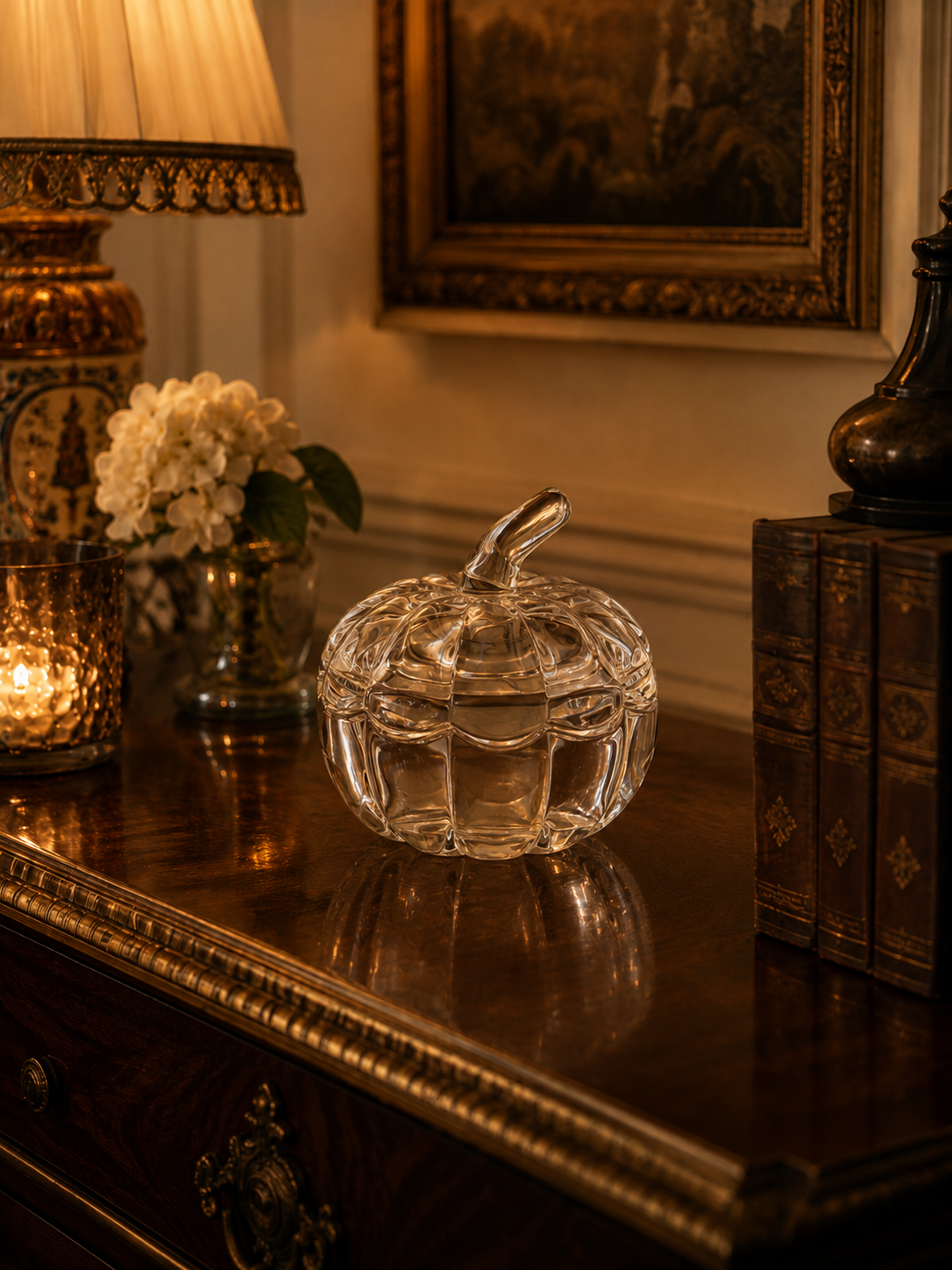 Bonbonnière Pomelia – Cristal de Bohême