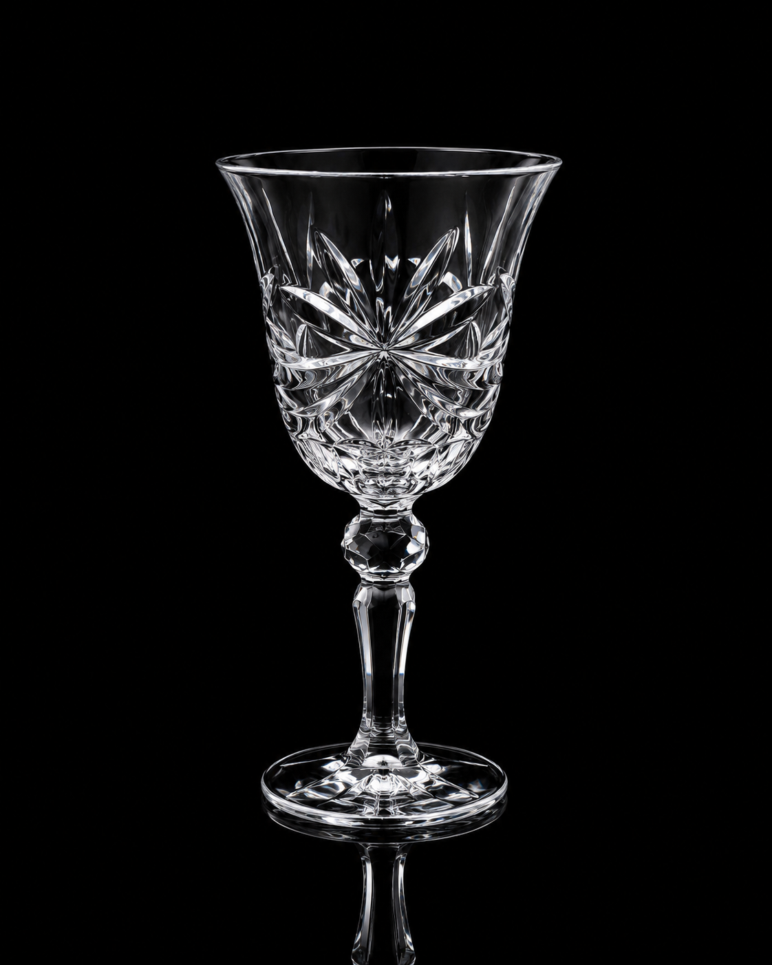 Coffret 6 Verres à Vin Ribbon 220 mL – Cristal de Bohême