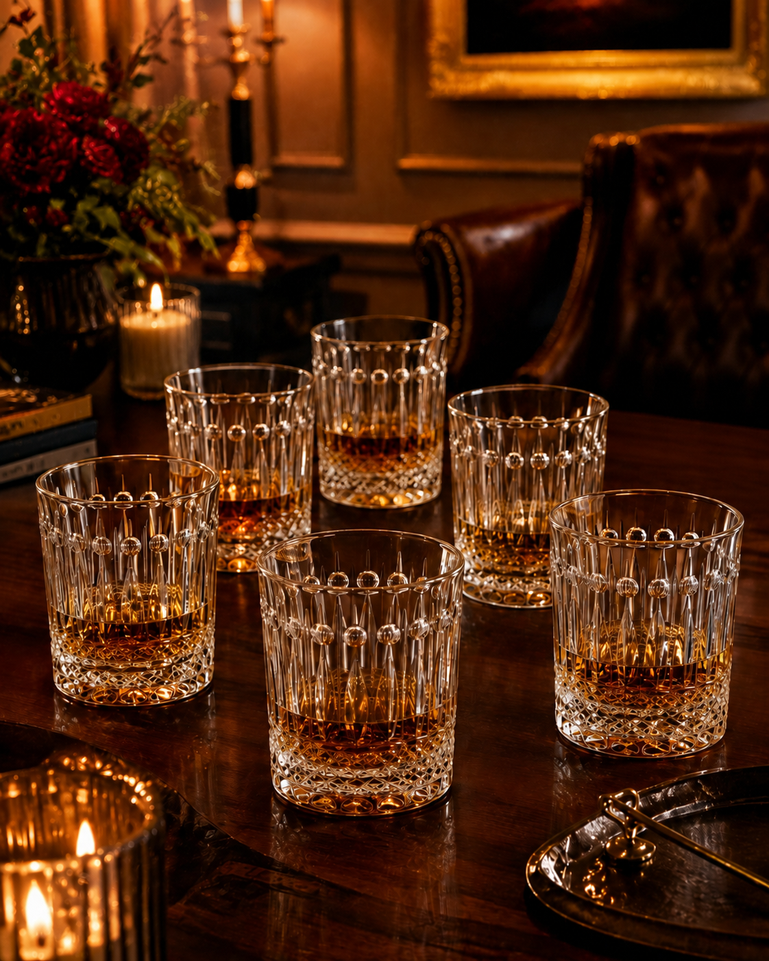Coffret 6 Verres Tumbler Héritage 320 mL – Cristal de Bohême