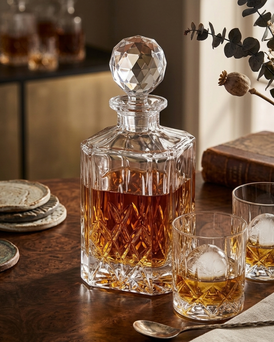 Coffret Whisky Brixton - 6 verres + Carafe en Cristal