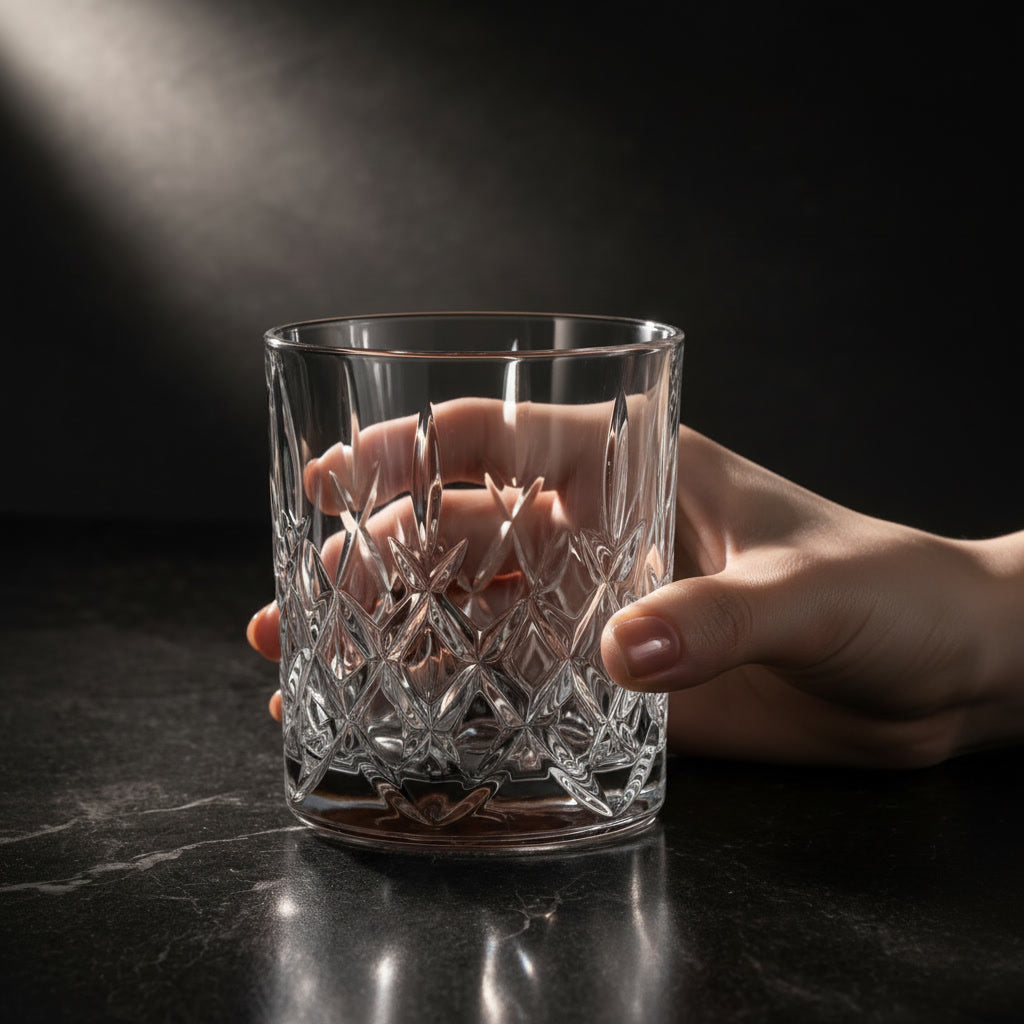 Coffret Whisky Élégant - 6 verres + Carafe en Cristal